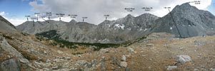 View from Lily Lake