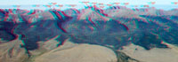 Tijeras Pk. to Mt. Adams anaglyph